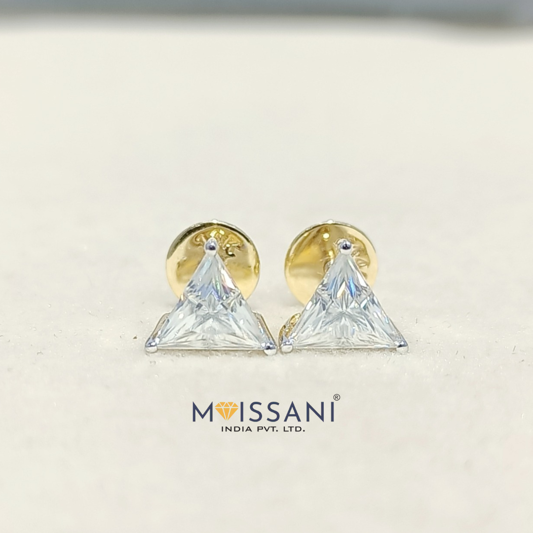 ABSTRACT TRIANGLE EARRINGS - Sparkstone