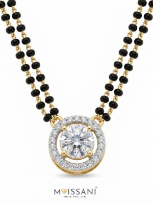 Lab-Grown Diamond Round Shape Mangal Sutra's - LMS007