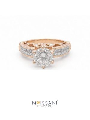 Lab Grown Diamond Round Shape Cocktail Ring- LG0105