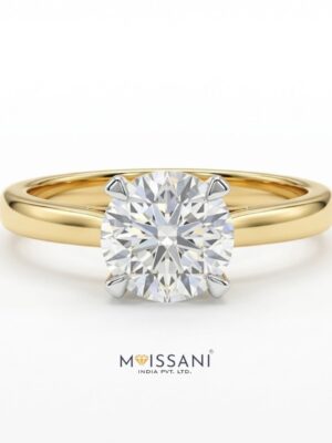 Lab Grown Diamond Round Shape Ring- LG0169