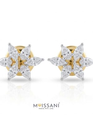 Lab-Grown Diamond Marquise And Pear Shape Earring – LE0068