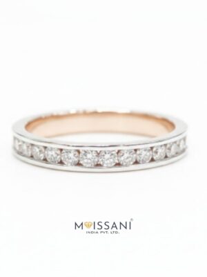 Lab Grown Diamond Round Shape Band- LG0232