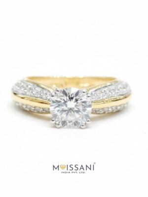 Lab Grown Diamond Round Shape Ring- LG0228