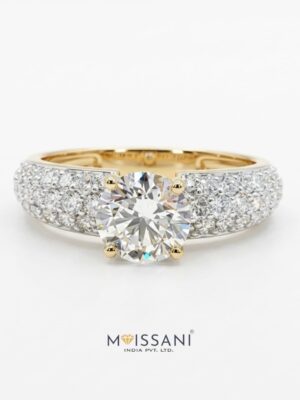 Lab Grown Diamond Round Shape Ring- LG0227