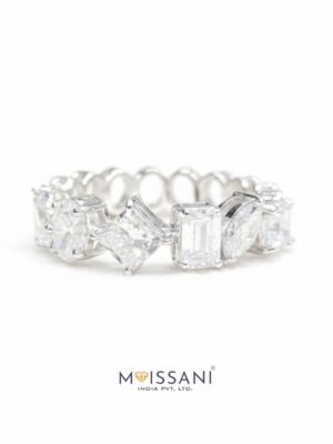 Lab Grown Diamond Mix Shape Band- LG0247