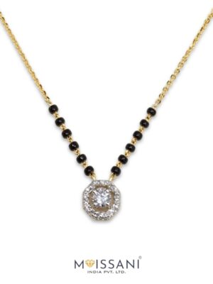 Lab-Grown Diamond Round Shape  Mangal Sutra's - LMS0017