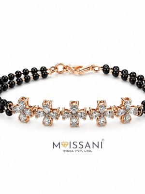 Lab-Grown Diamond Mangal Sutra's Bracelet - LHM001
