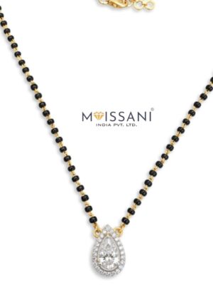 Lab-Grown Diamond Pear Shape Mangal Sutra's - LMS0019
