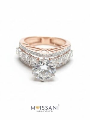 Lab Grown Diamond Round Shape Ring- LG0294