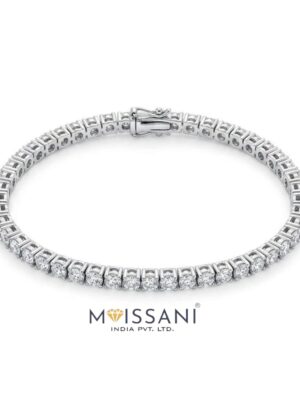 Lab Grown Diamond Round Shape Bracelet-LBL0015