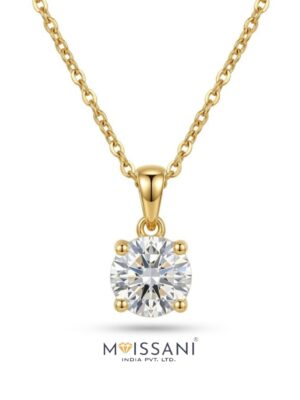 Lab-Grown Diamond Round Shape Pendant - LPT0053