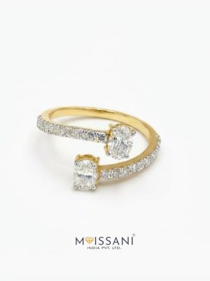 Lab-Grown Diamond Oval shape Ring - NR0008