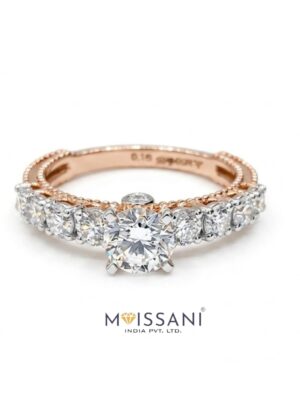 Lab-Grown Diamond Round shape Ring - NR0016