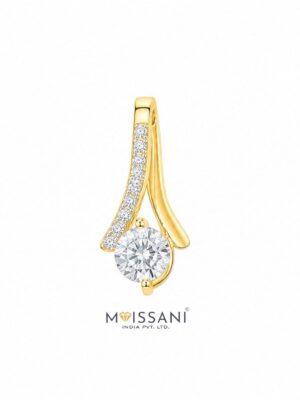 Lab-Grown Diamond Round Shape Pendant - NP0002
