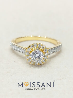 Lab-Grown Diamond Round shape Ring - NR0024