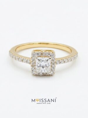 Lab-Grown Diamond Round shape Ring - NR0023