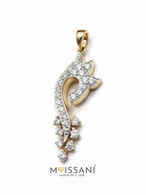 Lab-Grown Diamond Round Shape Pendant - LPT0092