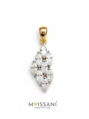 Lab-Grown Diamond Marquise Shape Pendant - LPT0089