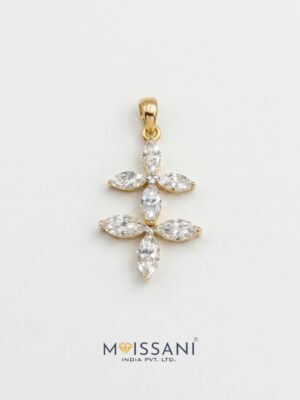 Lab-Grown Diamond Marquise Shape Pendant - LPT0082