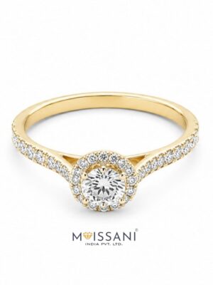 Lab-Grown Diamond Round shape Ring - NR0024