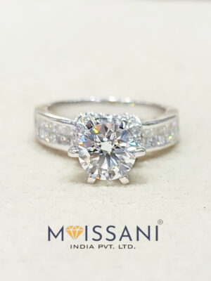 Lab Grown Diamond Round Shape Ring- LGO379