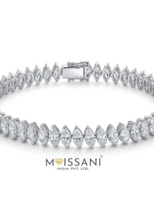 Lab Grown Diamond Marquise Shape Bracelet-LBL0018