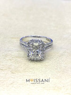 Lab Grown Diamond Round Shape Ring- LG0380