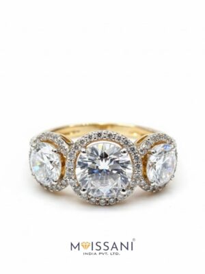 Lab Grown Diamond Oval Shape Ring- LG0055