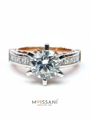 Lab Grown Diamond Round Shape Ring- LG0381