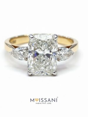Lab Grown Diamond Radiant Shape Ring- LG0293