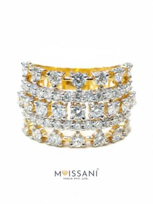 Lab Grown Diamond Round Shape Ring- LG0396