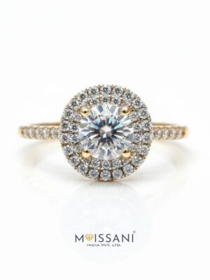 Lab Grown Diamond Round Shape Ring- LG0053