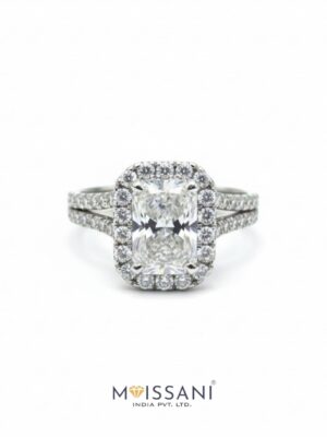 Lab Grown Diamond Round Shape Ring- LG0380