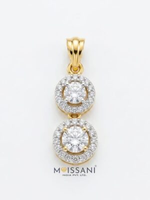 Lab-Grown Diamond Round  Shape Pendant - LPT0093