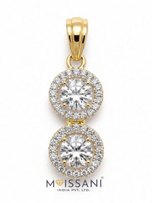 Lab-Grown Diamond Round  Shape Pendant - LPT0093