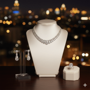 Lab-grown diamond jewellery appealing to new generation values of sustainability and ethical luxury by Moissani