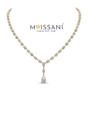 Lab Grown Diamond Mix Shape Necklace-LNK0005