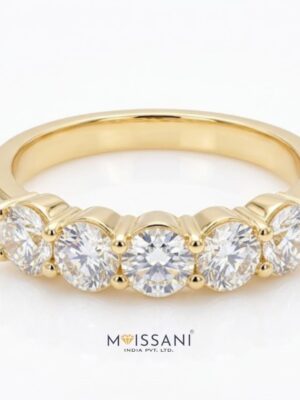 Lab Grown Diamond Round Shape Ring- LG0407