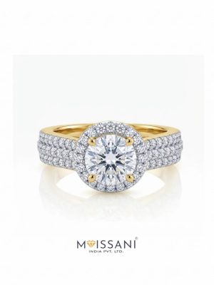 Lab Grown Diamond Round Shape Ring- LG0405