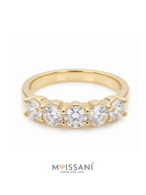 Lab Grown Diamond Round Shape Ring- LG0407