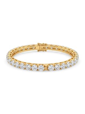 Lab Grown Diamond Round Shape Bangles - LBG0005