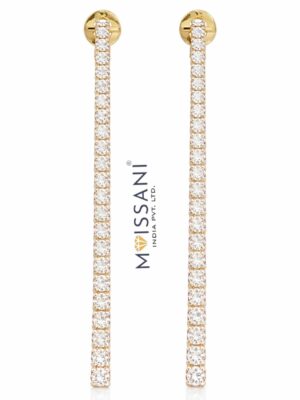 Lab-Grown Diamond Round Shape  Earring - LE0160