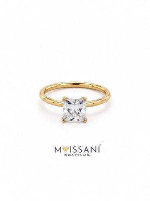 Lab Grown Diamond Princess Shape Ring- LG0170