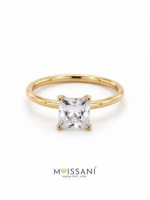 Lab Grown Diamond Princess Shape Ring- LG0170
