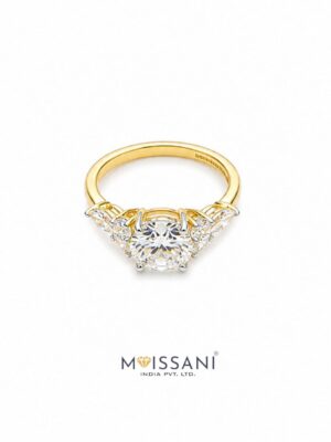 Lab Grown Diamond Round Shape Ring- LG0411