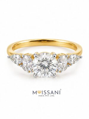 Lab Grown Diamond Round Shape Ring- LG0411