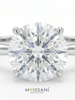 Lab Grown Diamond Round Shape  Ring- LG0201