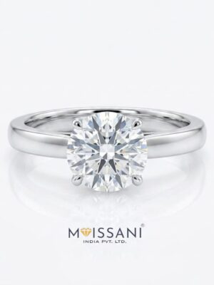 Lab Grown Diamond Round Shape  Ring- LG0201