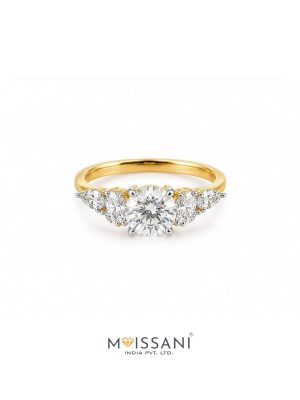 Lab Grown Diamond Round Shape Ring- LG0411