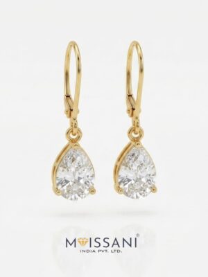 Lab-Grown Diamond Pear Shape  Earring - LE0174